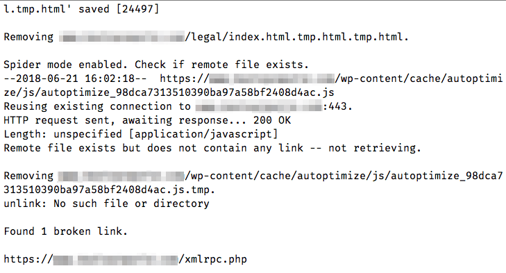 wget all files in directory