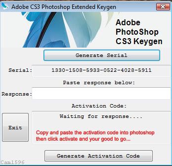 adobe photoshop cs3 extended authorization code generator